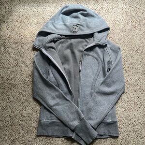 Grey Lululemon Scuba Hoodie